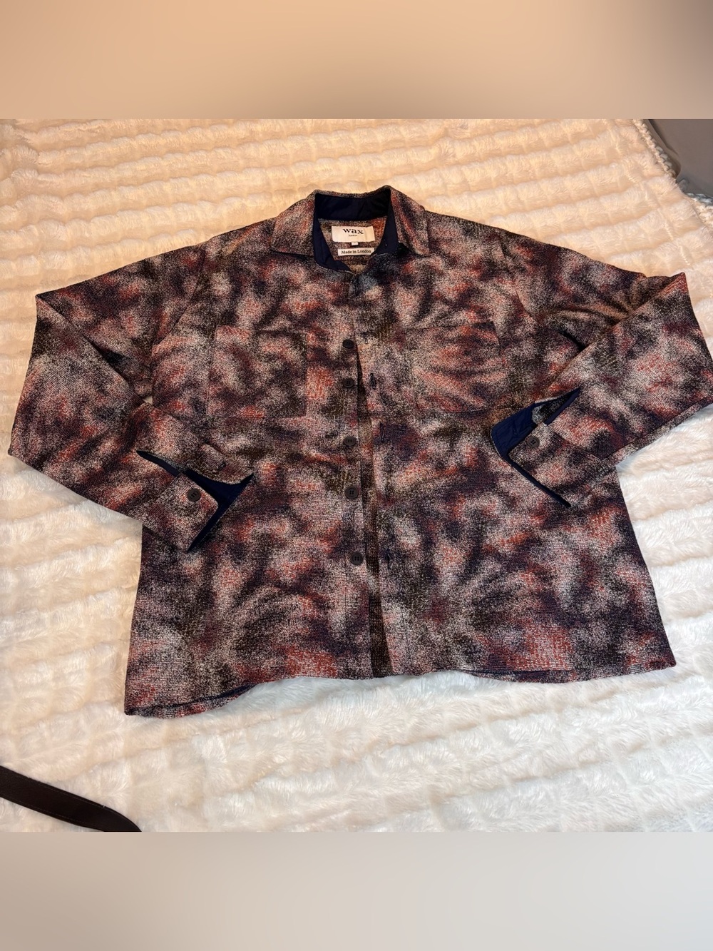 Wax London Mixed shirt jacket medium